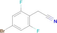 2-(4-Bromo-2,6-difluorophenyl)acetonitrile