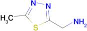 (5-Methyl-1,3,4-thiadiazol-2-yl)methanamine hydrochloride hydrate