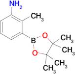 2-Methyl-3-(4,4,5,5-tetramethyl-1,3,2-dioxaborolan-2-yl)aniline