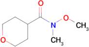 N-Methoxy-N-methyltetrahydro-2H-pyran-4-carboxamide