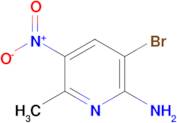 3-Bromo-6-methyl-5-nitropyridin-2-amine