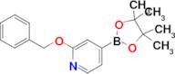 2-(Benzyloxy)-4-(4,4,5,5-tetramethyl-1,3,2-dioxaborolan-2-yl)pyridine