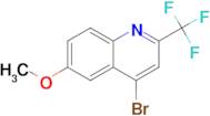 4-Bromo-6-methoxy-2-(trifluoromethyl)quinoline