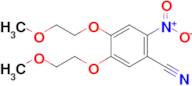 4,5-Bis(2-methoxyethoxy)-2-nitrobenzonitrile