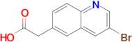 2-(3-Bromoquinolin-6-yl)acetic acid