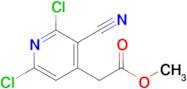 Methyl 2-(2,6-dichloro-3-cyanopyridin-4-yl)acetate