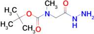 tert-Butyl (2-hydrazinyl-2-oxoethyl)(methyl)carbamate