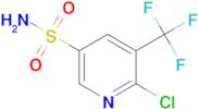 6-Chloro-5-(trifluoromethyl)pyridine-3-sulfonamide