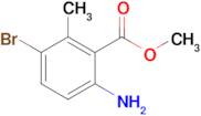 Methyl 6-amino-3-bromo-2-methylbenzoate