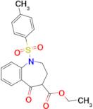 Ethyl 5-oxo-1-tosyl-2,3,4,5-tetrahydro-1H-benzo[b]azepine-4-carboxylate