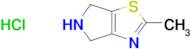 2-Methyl-5,6-dihydro-4H-pyrrolo[3,4-d]thiazole hydrochloride