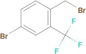 4-Bromo-1-(bromomethyl)-2-(trifluoromethyl)benzene