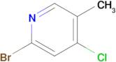 2-Bromo-4-chloro-5-methylpyridine