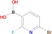 (6-Bromo-2-fluoropyridin-3-yl)boronic acid