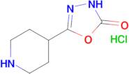 5-(Piperidin-4-yl)-1,3,4-oxadiazol-2(3H)-one hydrochloride
