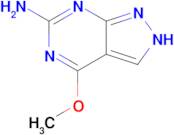 4-Methoxy-1H-pyrazolo[3,4-d]pyrimidin-6-amine