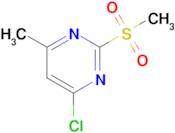 4-Chloro-6-methyl-2-(methylsulfonyl)pyrimidine