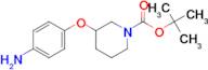 3-(4-Aminophenoxy)piperidine-1-carboxylic acid tert-butyl ester