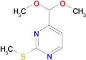 4-(Dimethoxymethyl)-2-(methylthio)pyrimidine