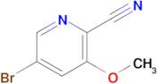5-Bromo-3-methoxypyridine 2-carbonitrile
