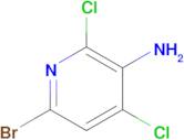 3-Amino-6-bromo-2,4-dichloropyridine