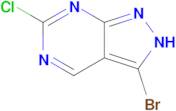 3-Bromo-6-chloro-1H-pyrazolo[3,4-d]pyrimidine