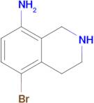 5-Bromo-1,2,3,4-tetrahydroisoquinolin-8-amine