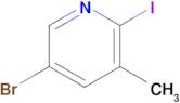 5-Bromo-2-iodo-3-methylpyridine