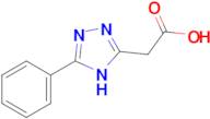 (5-Phenyl-4H-[1,2,4]triazol-3-yl)acetic acid dihydrate