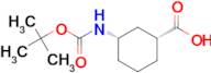 (1R,3S)-3-Boc-Amino-cyclohexanecarboxylic acid