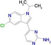 4-(5-Chloro-1-isopropyl-1H-pyrrolo[2,3-c]pyridin-3-yl)pyrimidin-2-amine
