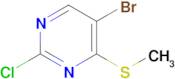 5-Bromo-2-chloro-4-(methylthio)pyrimidine