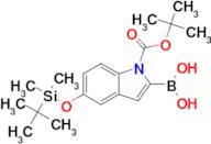 1-(tert-Butoxycarbonyl)-5-(tert-butyldimethylsilyloxy)-1H-indol-2-ylboronic acid