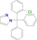 1-((2-Chlorophenyl)diphenylmethyl)-1H-pyrazole