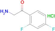 2-Amino-1-(2,4-difluorophenyl)ethanone hydrochloride