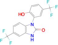 1-(2-Hydroxy-5-(trifluoromethyl)phenyl)-5-(trifluoromethyl)-1H-benzo[d]imidazol-2(3H)-one