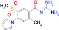 N-(Diaminomethylene)-2-methyl-5-(methylsulfonyl)-4-(1H-pyrrol-1-yl)benzamide