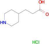 3-(Piperidin-4-yl)propanoic acid hydrochloride