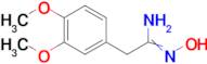 2-(3,4-Dimethoxyphenyl)-N-hydroxyacetimidamide