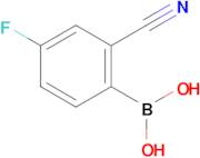 (2-Cyano-4-fluorophenyl)boronic acid