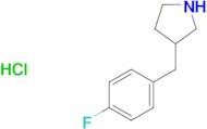 3-(4-Fluorobenzyl)pyrrolidine hydrochloride