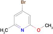 4-Bromo-2-methoxy-6-methylpyridine