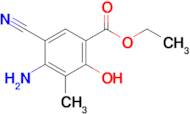 Ethyl 4-amino-5-cyano-2-hydroxy-3-methylbenzoate