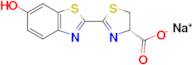 Sodium (S)-2-(6-hydroxybenzo[d]thiazol-2-yl)-4,5-dihydrothiazole-4-carboxylate