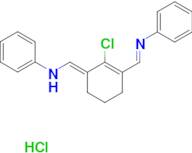 N-((2-Chloro-3-((phenylimino)methyl)cyclohex-2-en-1-ylidene)methyl)aniline hydrochloride