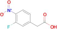 2-(3-Fluoro-4-nitrophenyl)acetic acid