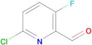 6-Chloro-3-fluoropicolinaldehyde