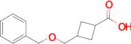 3-((Benzyloxy)methyl)cyclobutanecarboxylic acid