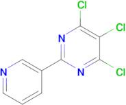 4,5,6-Trichloro-2-(pyridin-3-yl)pyrimidine