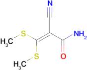 2-Cyano-3,3-bis(methylthio)acrylamide